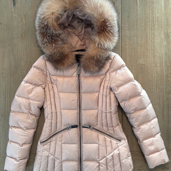 Women's Winter Coat - Dawn Levy Nikki Fur Puffer Coat